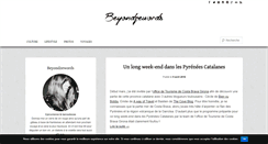 Desktop Screenshot of beyondzewords.com